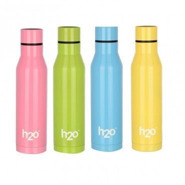 H2O Stainless Steel Water Bottle 550ml SB508